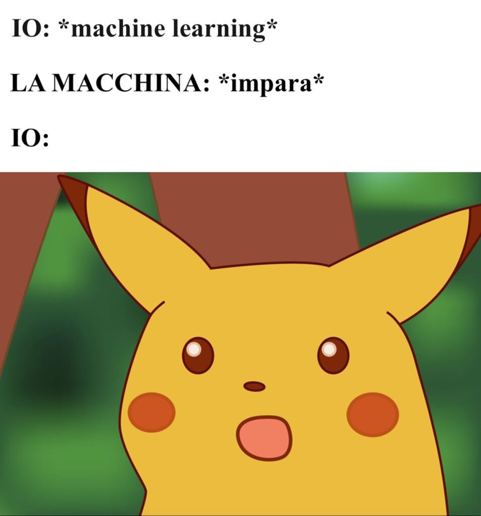 meme pikachu machine learning AI